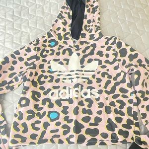 Adidas crop hooded